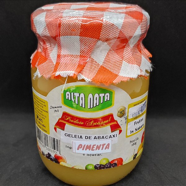 Geleia de Abacaxi com Pimenta 280g