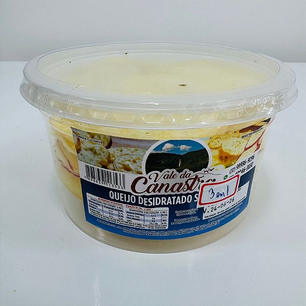 Queijo Provolone Desidratado 3 em 1