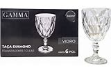 Jogo de Taças Diamond 340ml (Brinde)