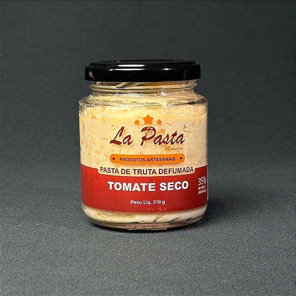 La Pasta de Truta Defumada com tomate Seco 240ml
