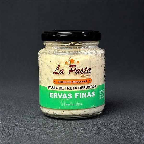 La Pasta de Truta Defumada com Ervas Finas 240ml