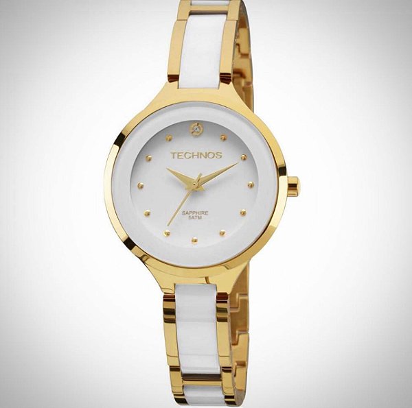 Relógio Technos Feminino Ceramic Dourado 2035LYW/4B