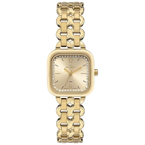 Relógio Technos Feminino Elos Dourado 2035NAT/1D