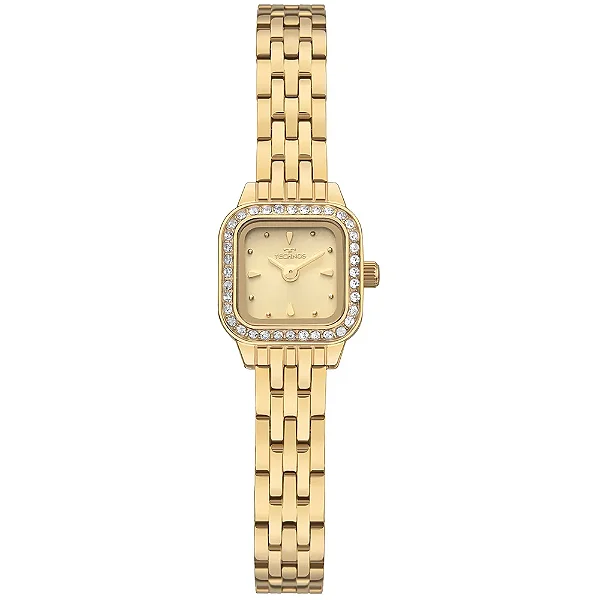 Relógio Technos Feminino Mini Petit Dourado 1042AB/1X