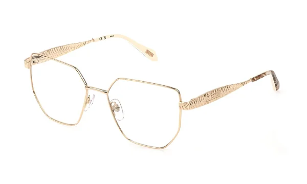 Óculos de Grau Feminino Dourado just cavalli VJC192 300Y