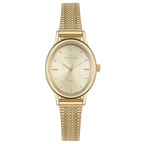 Relógio Technos Style Dourado - 2035MZD/1D