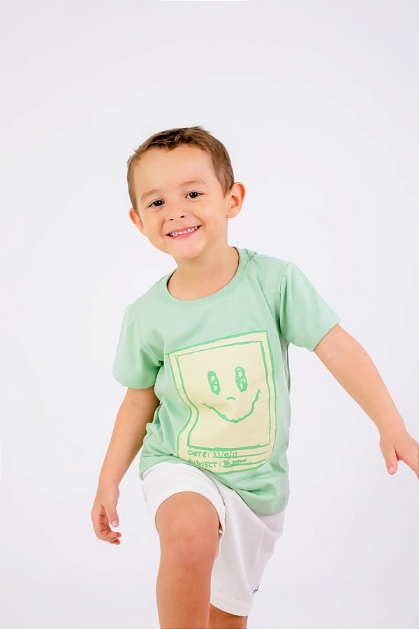 Camiseta Estampada Infantil Masculina