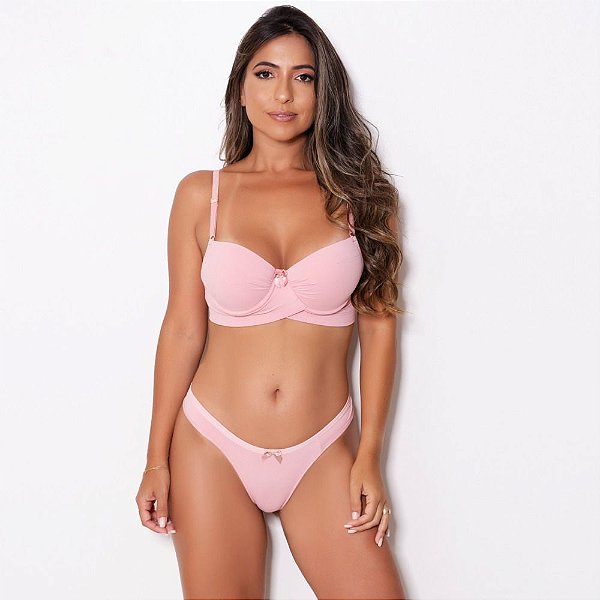 Conjunto liso reforçado Romance