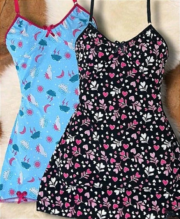 Camisola Ligante Estampa Romântica Julia