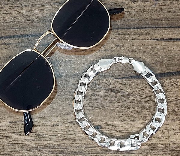 Pulseira Masculina Aço