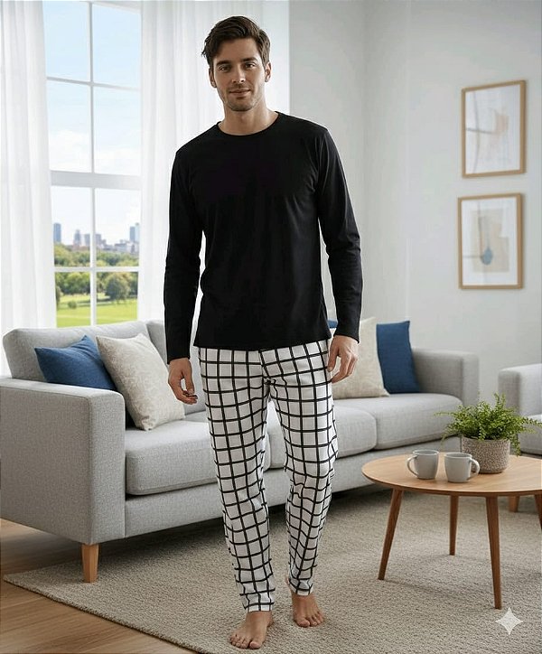 Pijama Clássico Masculino