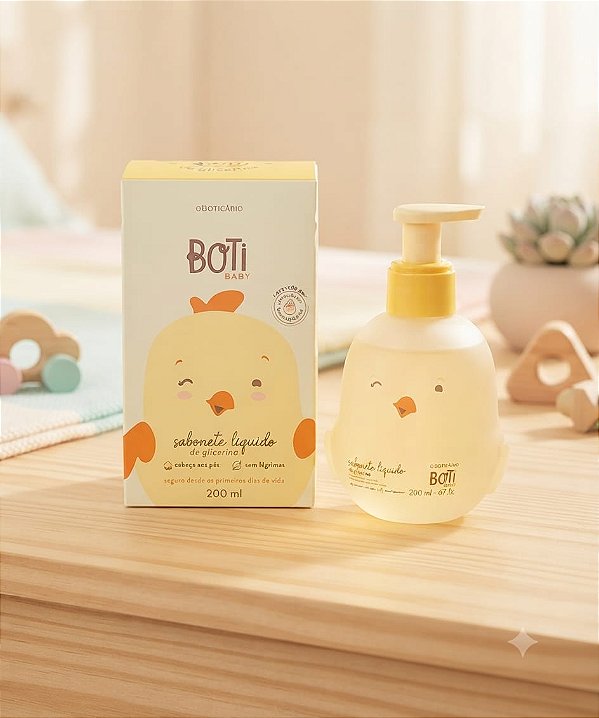 Sabonete Líquido de Gliceria Boti Baby- O Boticário 200 ml