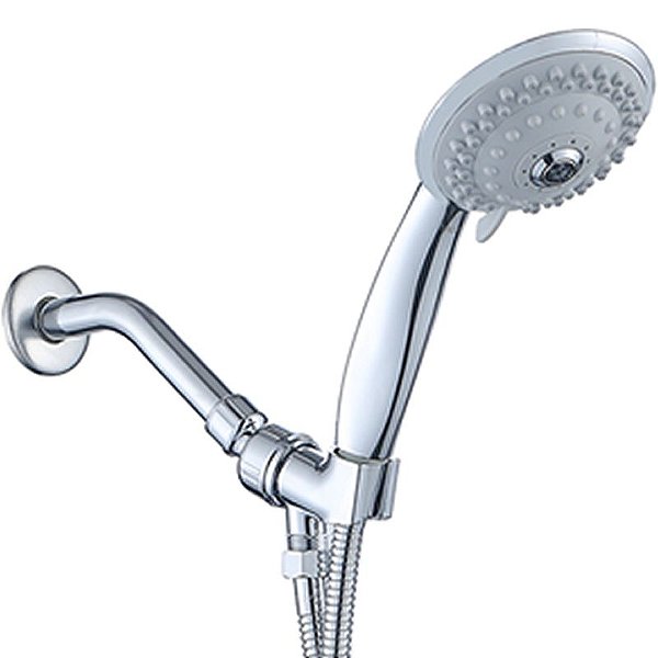 Chuveiro (ducha) de mão luxo cromado com 5 funções