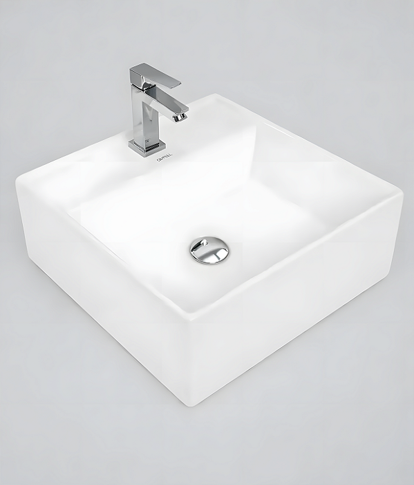 Cuba Cerâmica Banheiro/Lavabo 42x42 cm