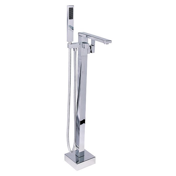 Misturador Monocomando De Piso Para Banheira Smart Norte Cromado