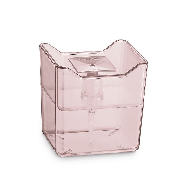 Porta Detergente Premium Rosa translucido de Plastico UZ