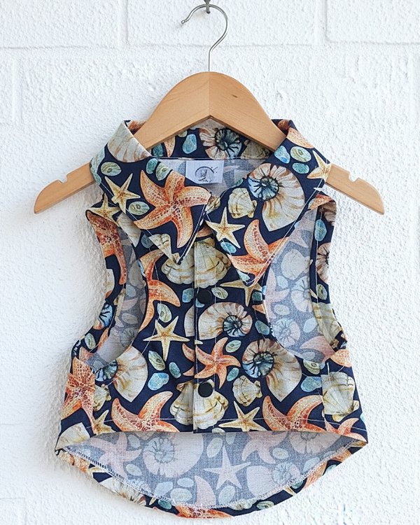 FUNDO DO MAR - Camisa de Cachorro Regata