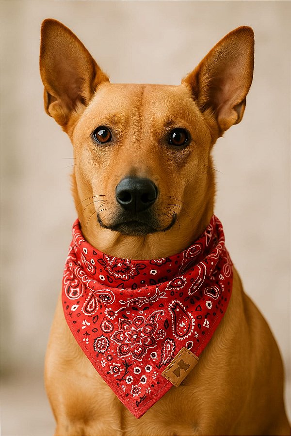 BANDANA VERMELHA - Bandana Pet