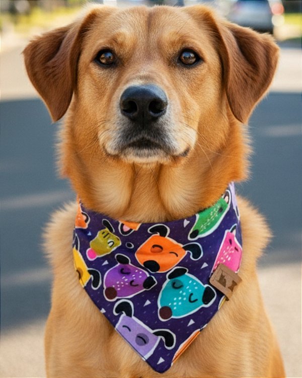 DOG'S ROXO - Bandana Pet
