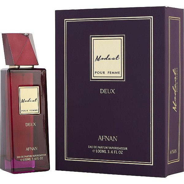 Perfume Modest Pour femme Deux Afnan Feminino Eau de Parfum - 100 ml