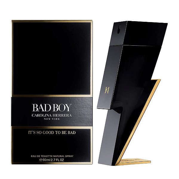 Perfume Bad Boy Carolina Herrera Masculino Eau De Toilette - 100 ml