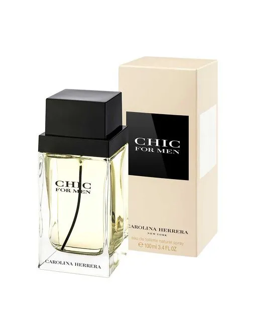 Perfume Chic for Men Carolina Herrera Masculino Eau de Toilette - 100 ml