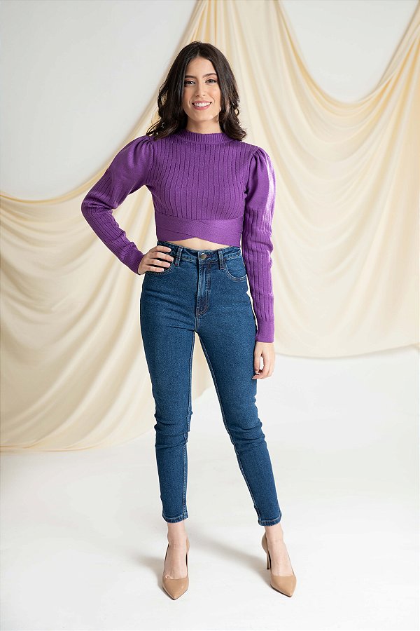 Calça Skinny Malu - Jeans Escuro