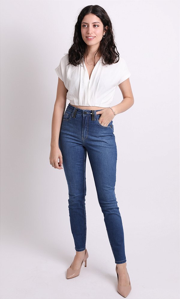 Skinny Nicole - Jeans Médio