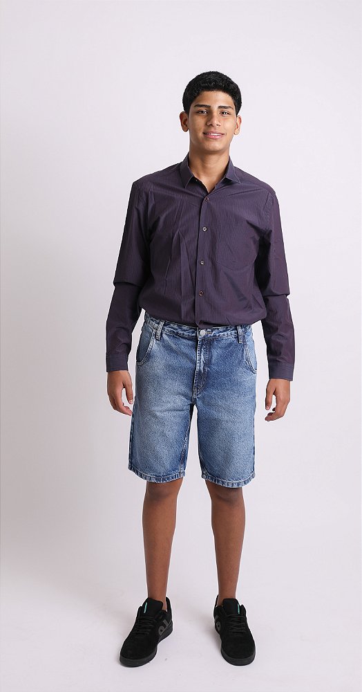 Bermuda Klaus- Jeans Médio