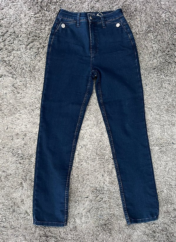 Skinny Violeta - Jeans Escuro