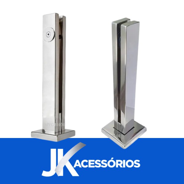 TORRE PINCA EM INOX P/ GUARDA CORPO 30cm POLIDA