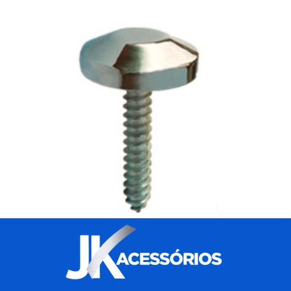 BOTÃO CHANFRADO ZAMAC (100 UNIDADES)