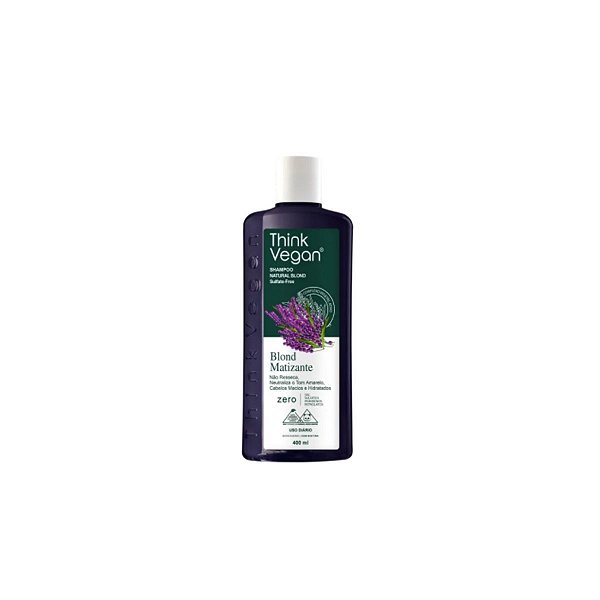 Shampoo Think Vegan Blond Matizante 400ml