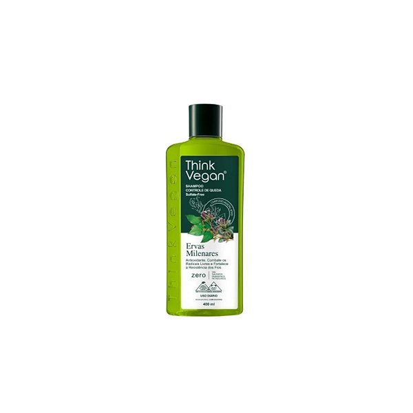Shampoo Think Vegan Ervas Milenares 400ml