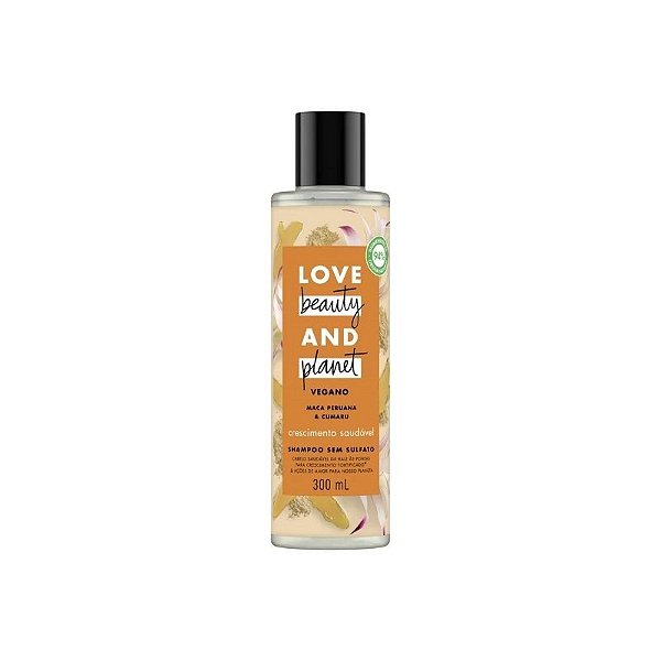 Shampoo Love Beauty and Planet Crescimento Saudável 300ml