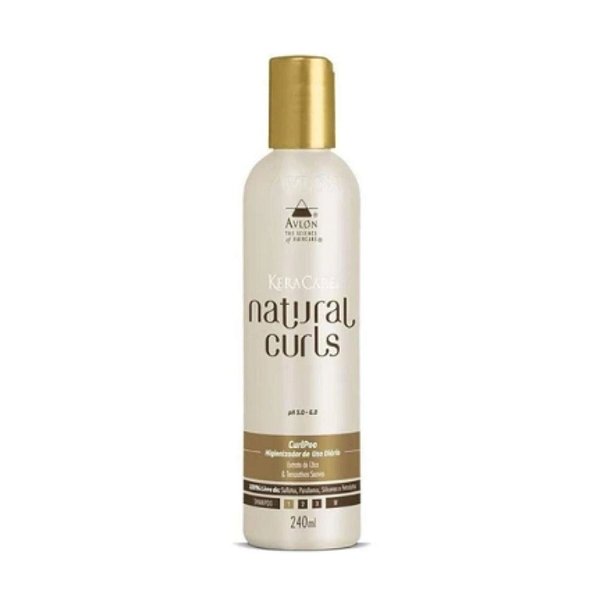 Shampoo Higienizador Avlon KeraCare CurlPoo 240ml