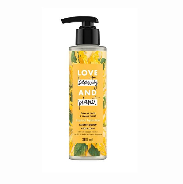 Sabonete Líquido Love Beauty and Planet Tropical Hydration 300ml