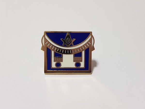 Pin Boton Broche Avental Maçonaria