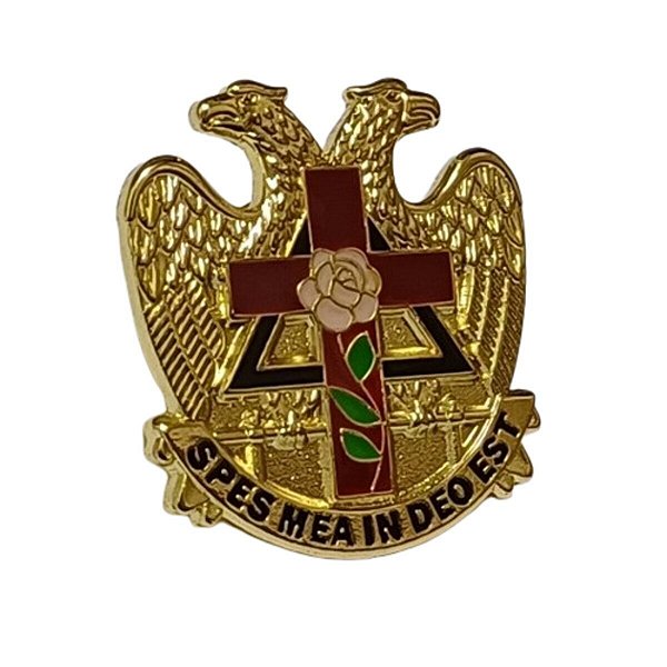 Pin Boton Águia Bicéfala