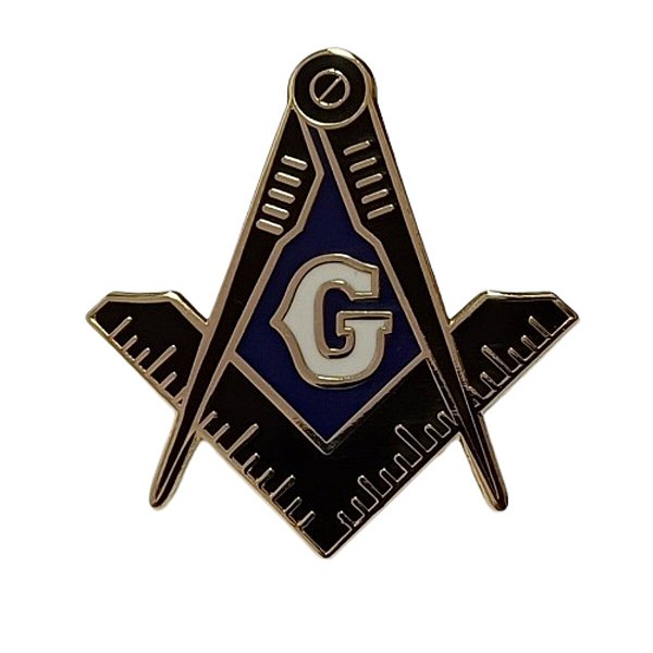 Pin Boton Broche Esquadro e Compasso