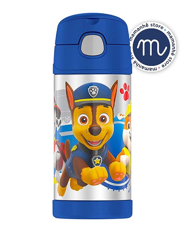 Garrafa Térmica Thermos Patrulha Canina