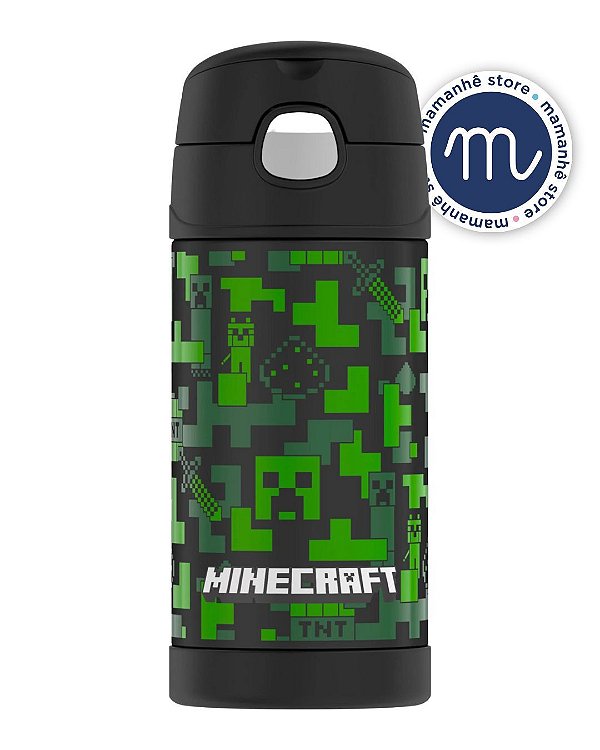 Garrafa Térmica Thermos Minecraft