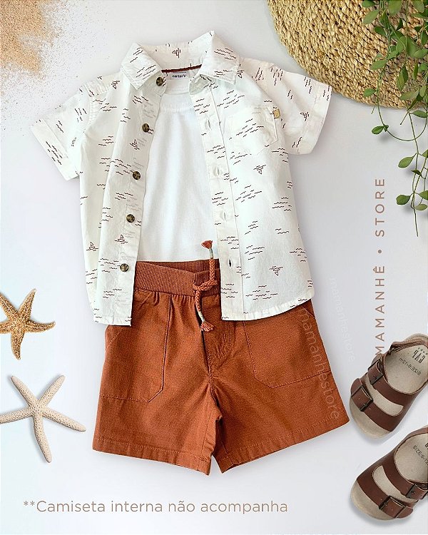 Conjunto com Camisa 2 Peças Veleiro
