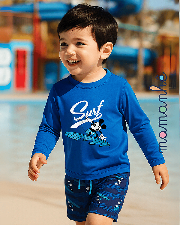 Conjunto Gap com Proteção Solar Mickey Mouse