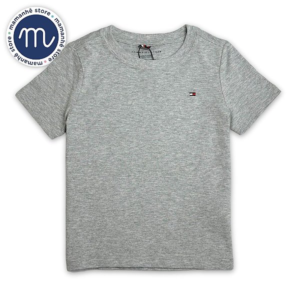 Camiseta TH Sólida Heather Grey