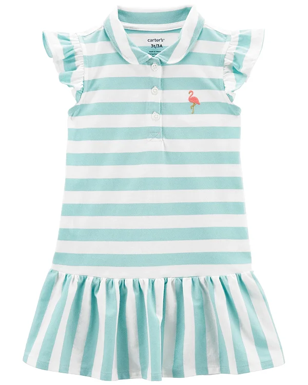 Vestido Polo Infantil Blues