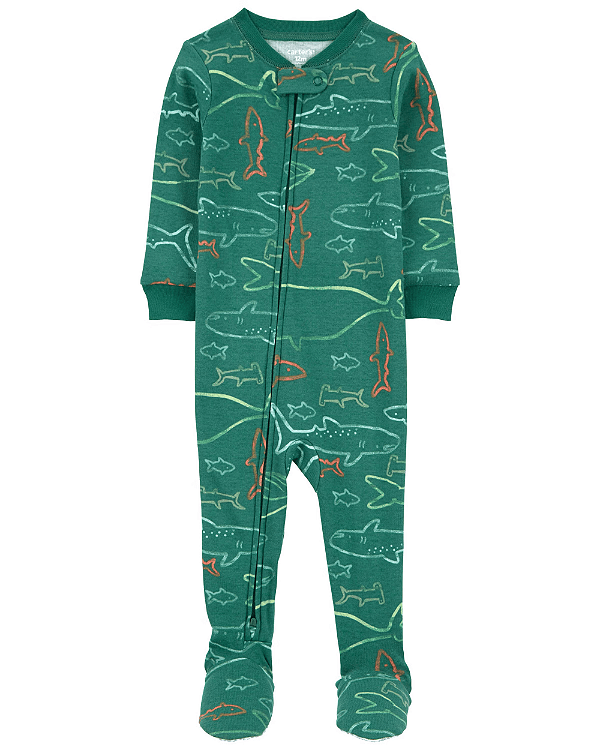 Macacão Pijama Tubarões