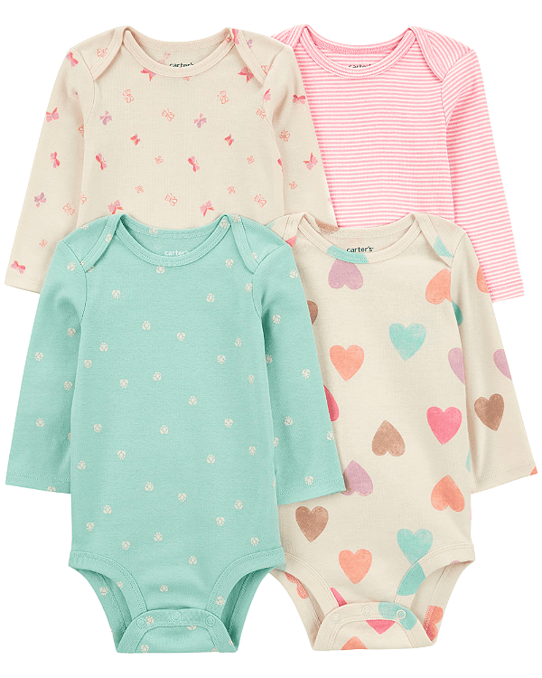 Kit Body Manga Longa Hearts Butterfly