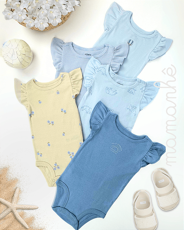 Kit Body Regata Blue Balloons