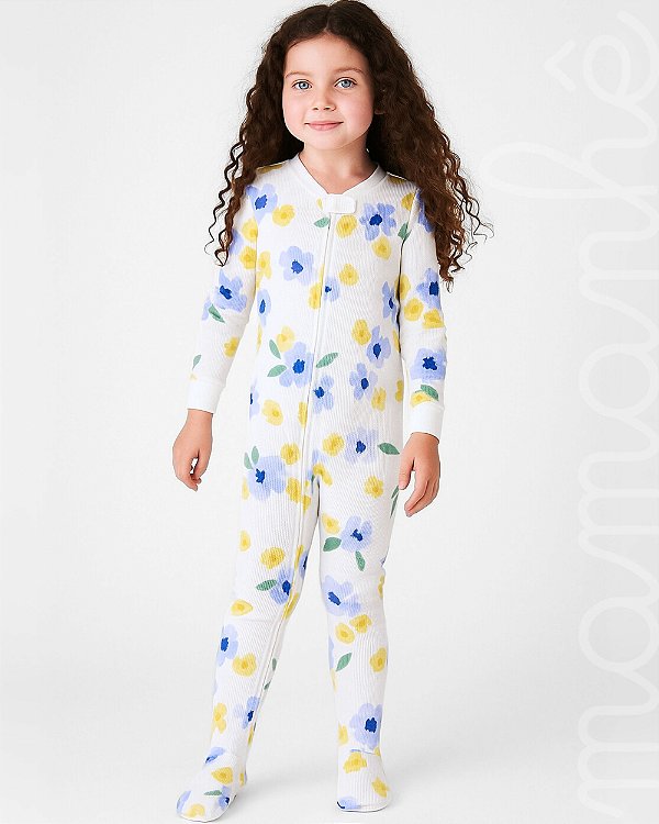 Macacão Pijama Canelado Primavera